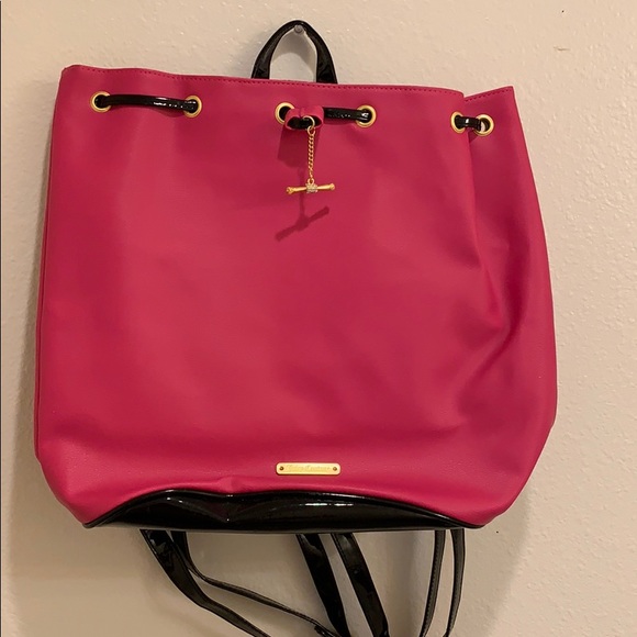 Juicy Couture Handbags - 🌙Juicy couture• Pink & Black Backpack
